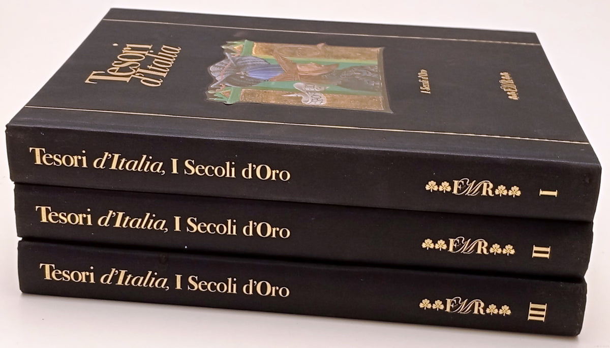 Tesori d'Italia 7 volumi collana completa Secoli d'oro Eta' moderna- FMR - BLCG7