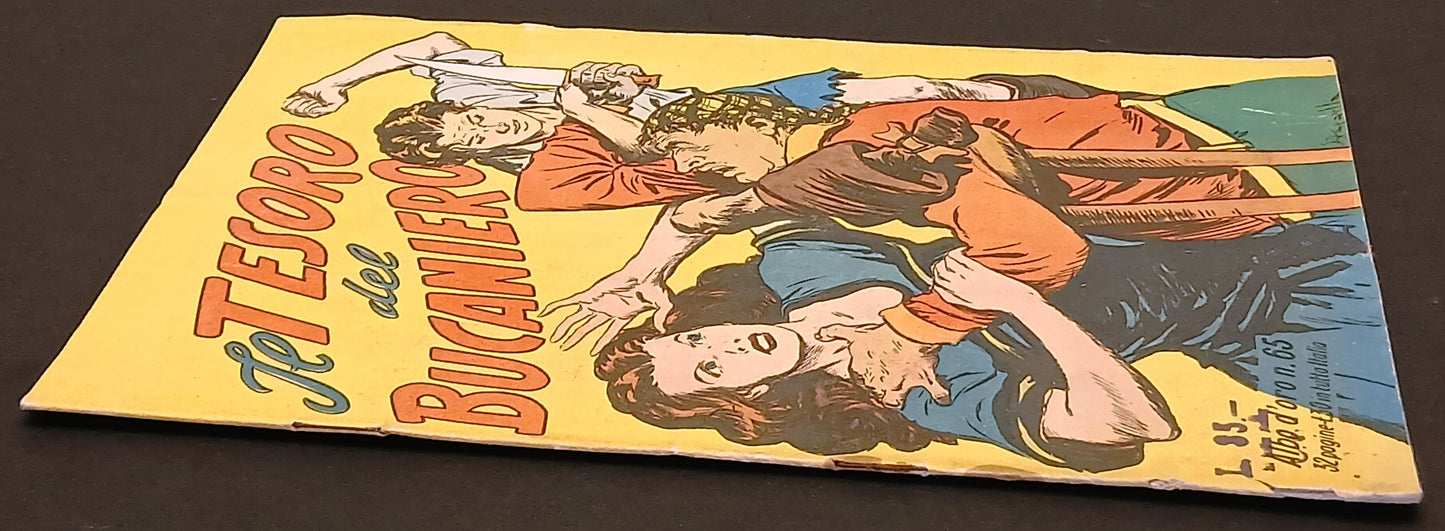 Albo d'oro n.65 Il tesoro del Bucaniero - Mondadori - 1947 - originale - H26