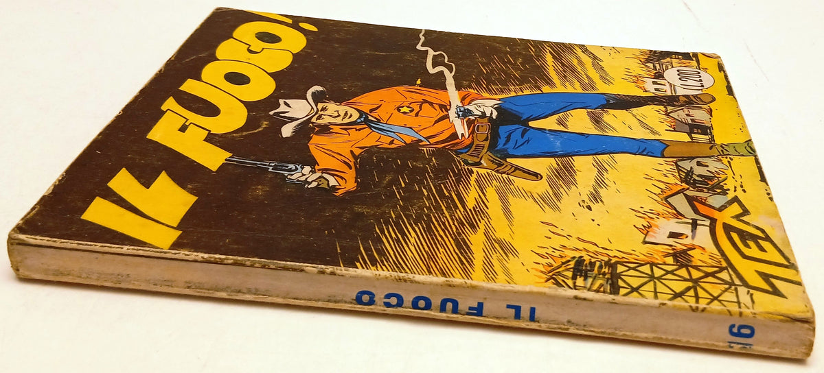 Tex n.16 Il fuoco - ristampa 200 lire giugno 1965 - Araldo Bonelli - B26