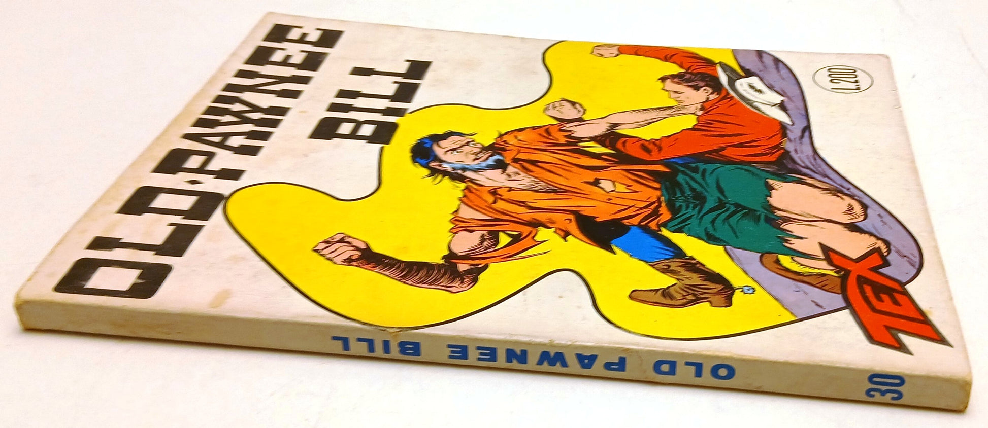 Tex n.30 Old Pawnee Bill - ristampa 200 lire Agosto 1966 - Araldo Bonelli - B26