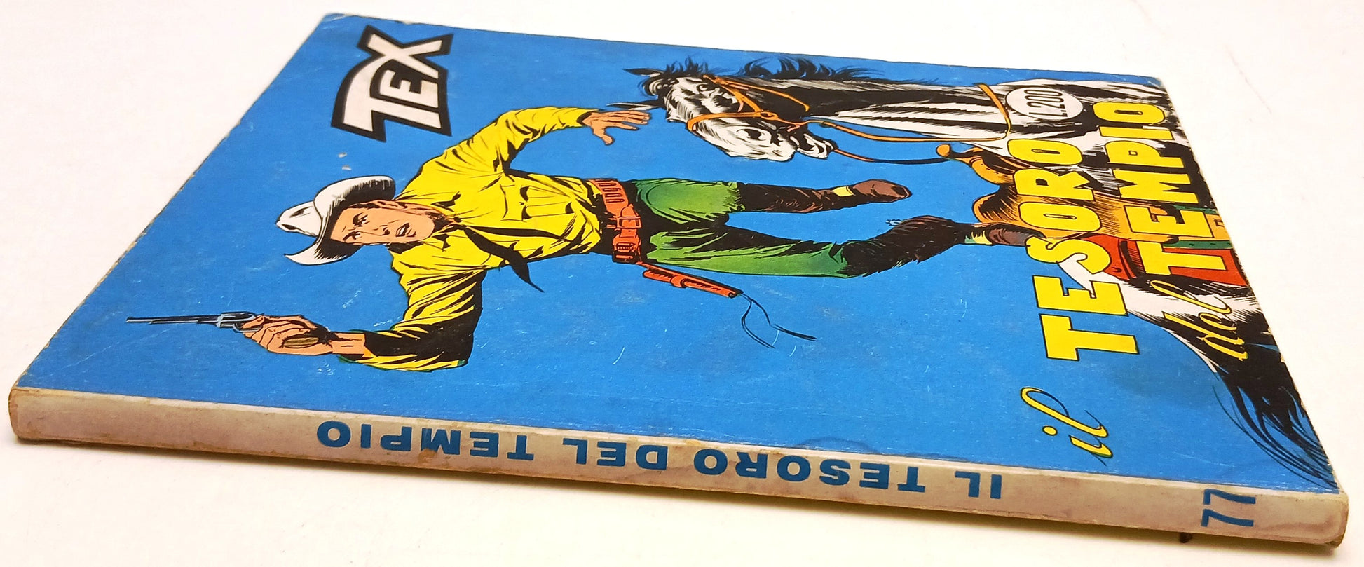 Tex n.77 Il tesoro del tempio- originale 200 lire Marzo 1967- Araldo Bonelli-B26