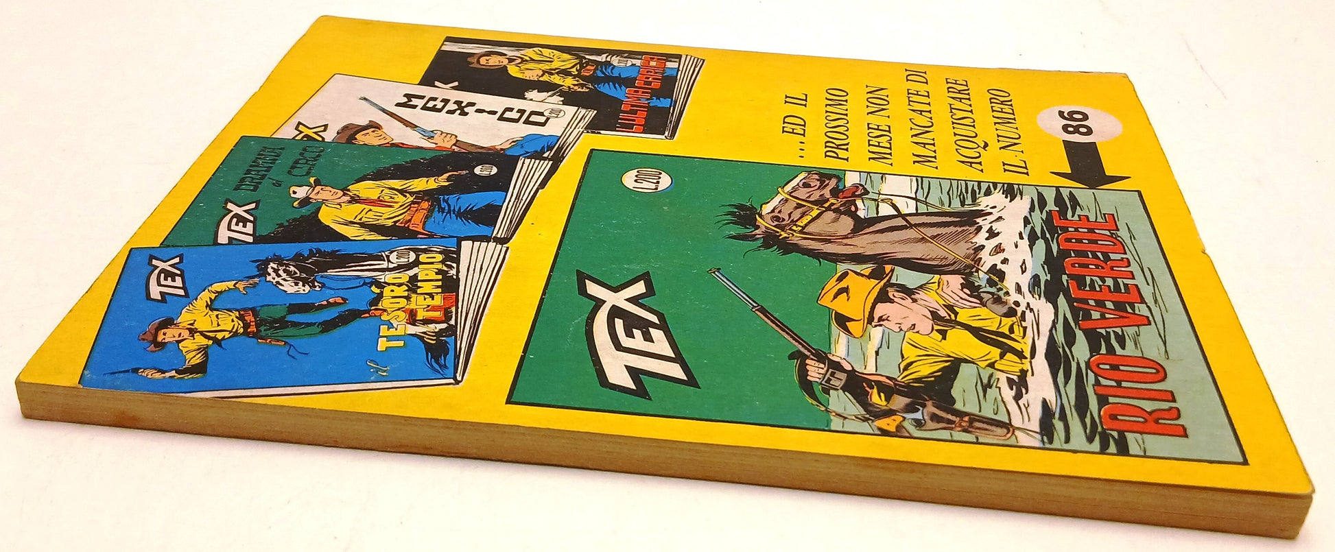 Tex n.85 Costa dei barbari- originale 200 lire Novembre 1967- Araldo Bonelli-B26