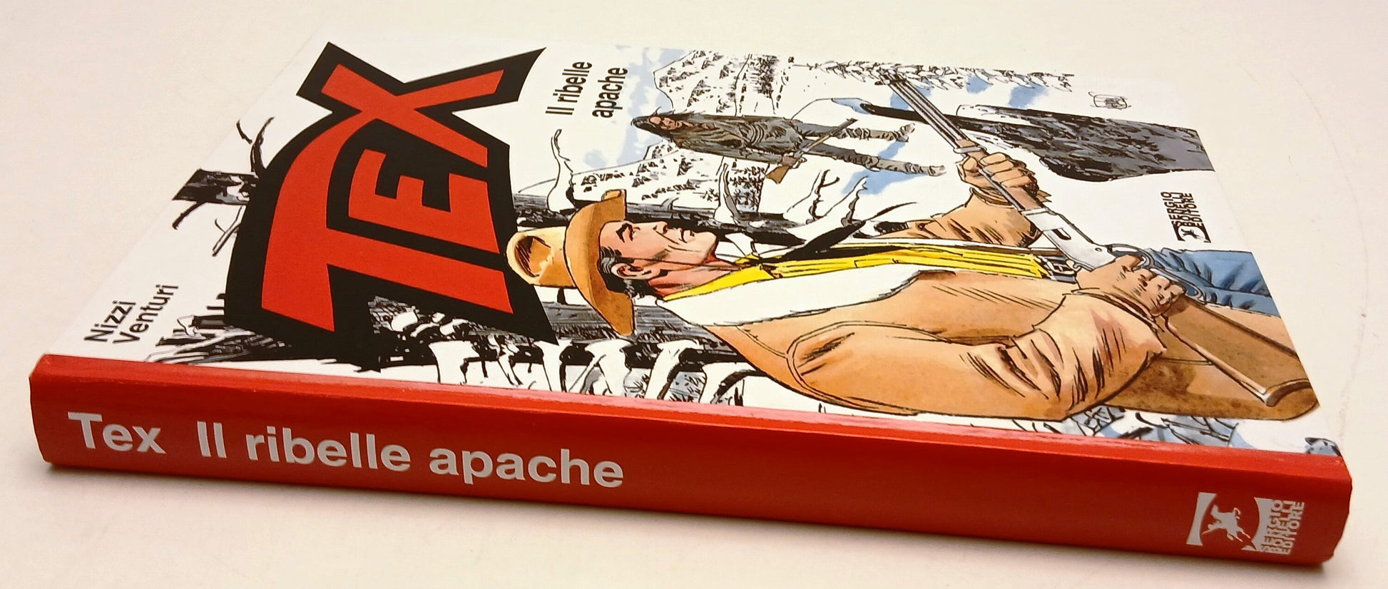 Tex Il ribelle apache - Nizza Venturi - Bonelli - 1a ed. - cartonato - A26