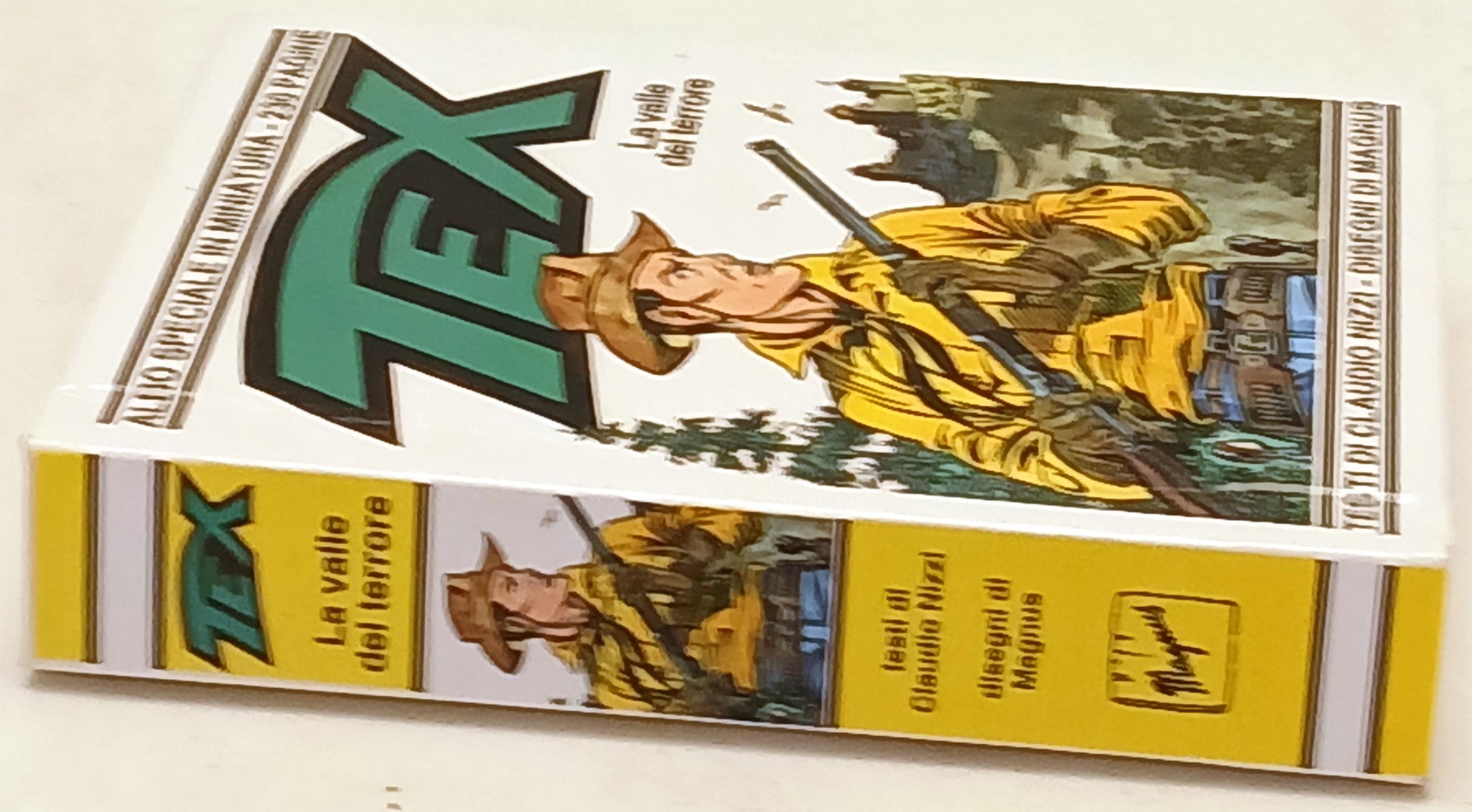 Texone n.9 La Valle del Terrore- Magnus Nizzi- Scarabeo Bonelli - ristampa - H26