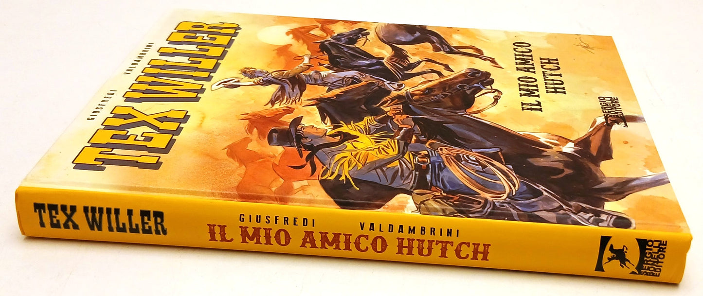 Tex Willer Il mio amico Hutch - Giusfredi - Bonelli - 1a ed. - cartonato - A26
