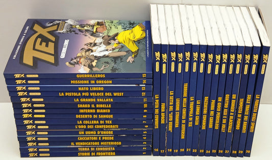 Tex 1/30 serie completa - Collezione Storica a colori Repubblica Gold - D26