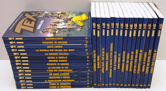 Tex 1/30 serie completa - Collezione Storica a colori Repubblica Gold - D26