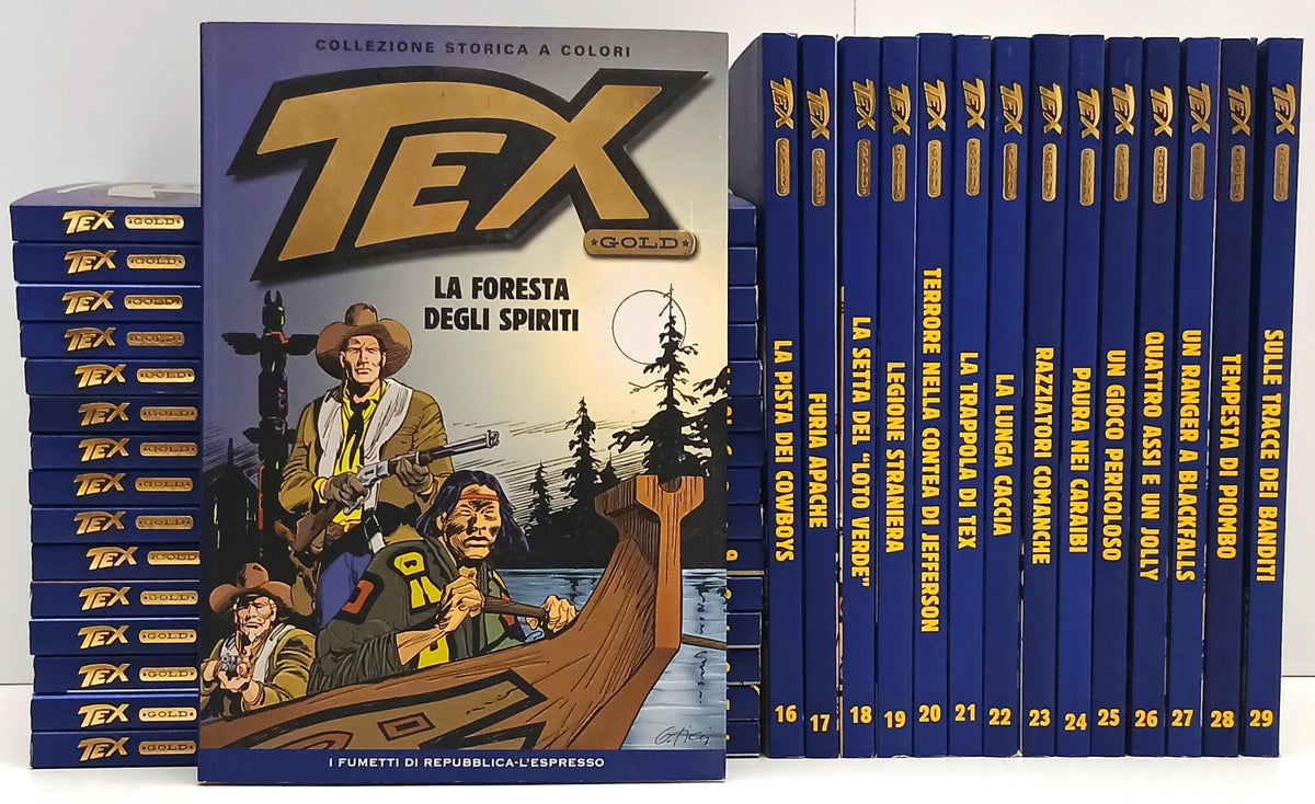 Tex 1/30 serie completa - Collezione Storica a colori Repubblica Gold - D26