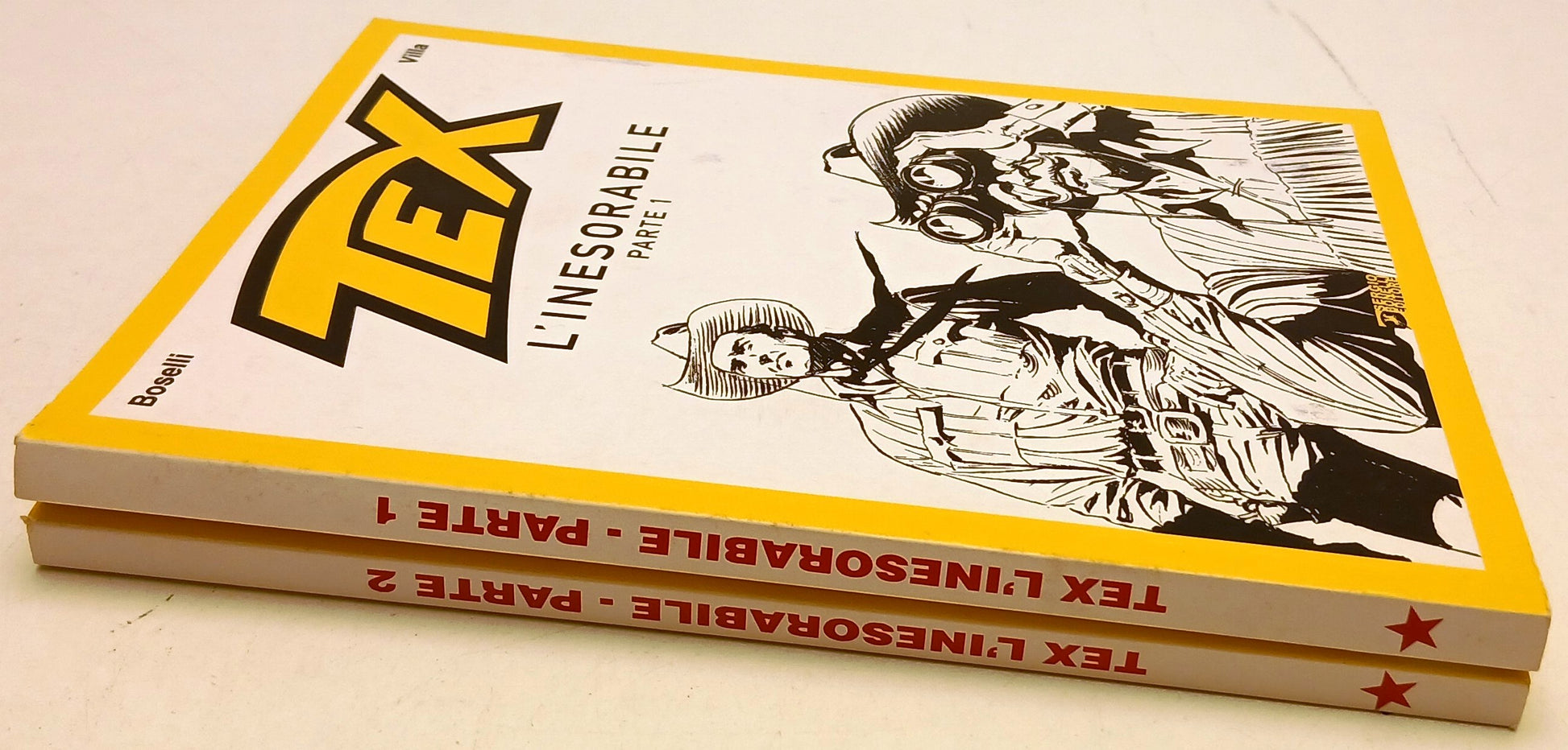 Tex L'inesorabile 1/2 completa - Boselli Villa - Bonelli - variant limitata- A26