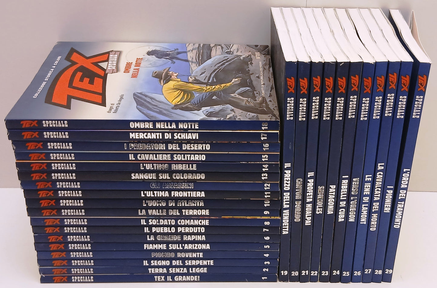 Tex 1/29 serie completa - Collezione Storica a colori Repubblica Speciale - D26 
