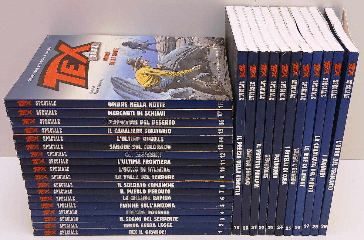 Tex 1/29 serie completa - Collezione Storica a colori Repubblica Speciale - D26 