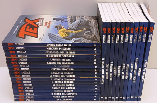 Tex 1/29 serie completa - Collezione Storica a colori Repubblica Speciale - D26 
