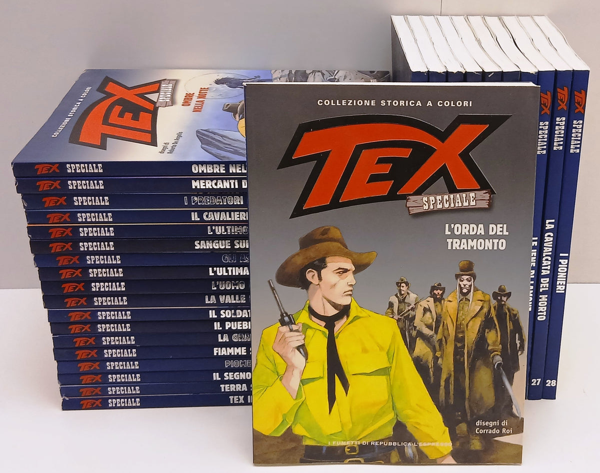 Tex 1/29 serie completa - Collezione Storica a colori Repubblica Speciale - D26 