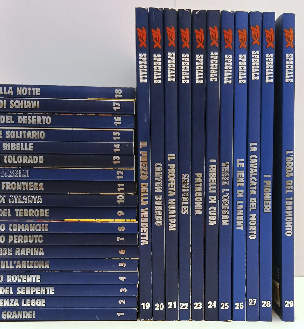 Tex 1/29 serie completa - Collezione Storica a colori Repubblica Speciale - D26 