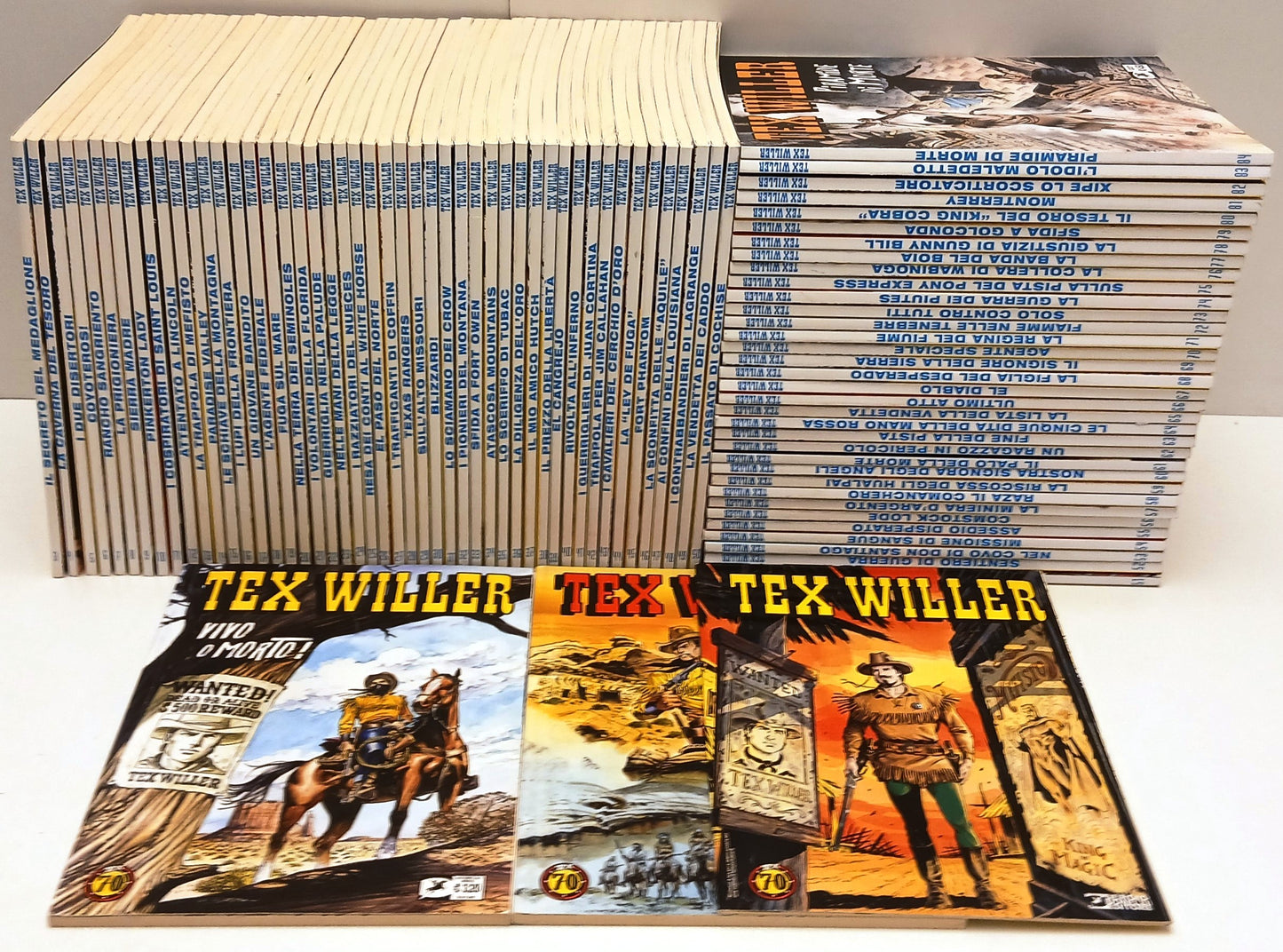 Tex Willer 1/84 + n.0 - Bonelli - collezione avanzata