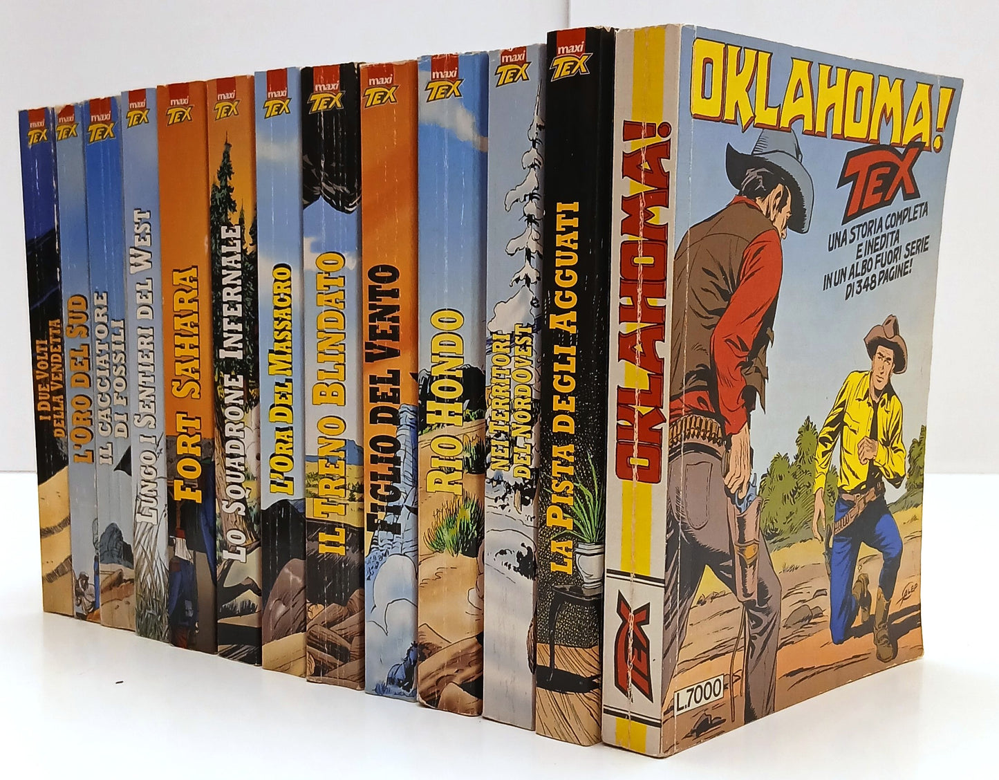 FB- LOTTO 13 MAXI TEX OKLAHOMA ORO DEL SUD DA LETTURA OFFERTA- BONELLI- N25