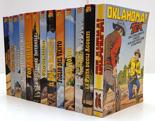 FB- LOTTO 13 MAXI TEX OKLAHOMA ORO DEL SUD DA LETTURA OFFERTA- BONELLI- N25