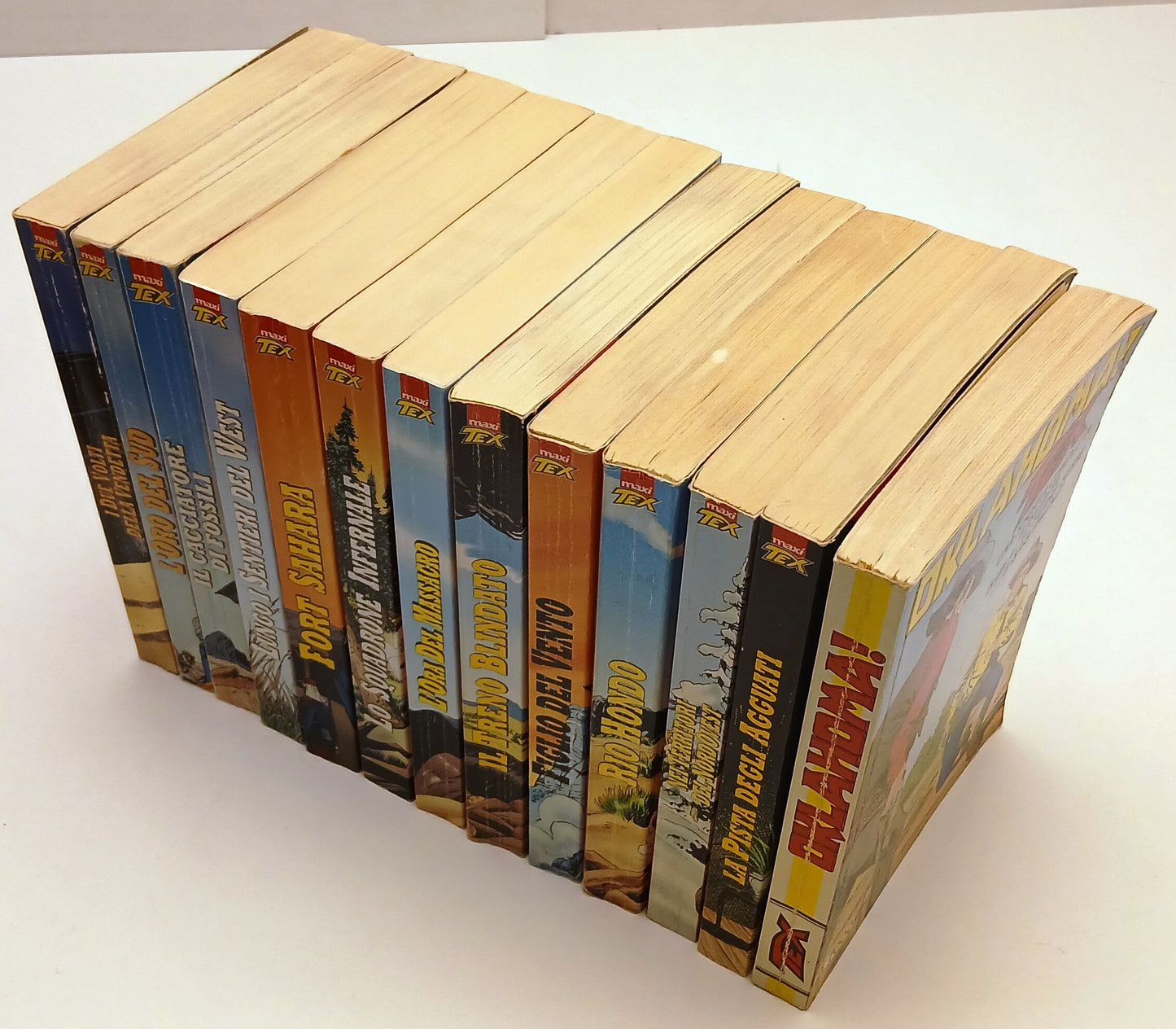 FB- LOTTO 13 MAXI TEX OKLAHOMA ORO DEL SUD DA LETTURA OFFERTA- BONELLI- N25