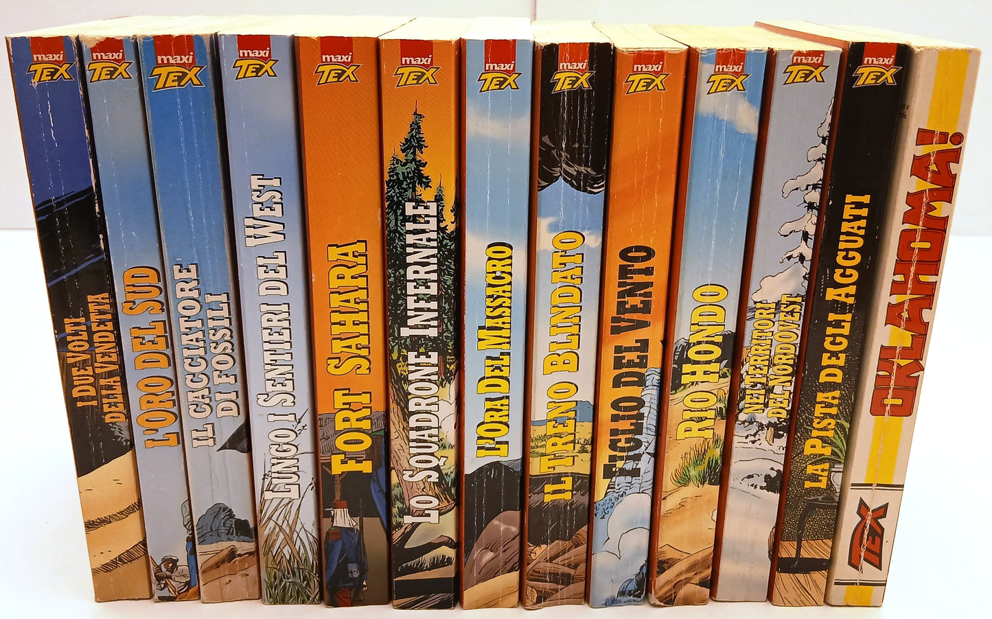 FB- LOTTO 13 MAXI TEX OKLAHOMA ORO DEL SUD DA LETTURA OFFERTA- BONELLI- N25