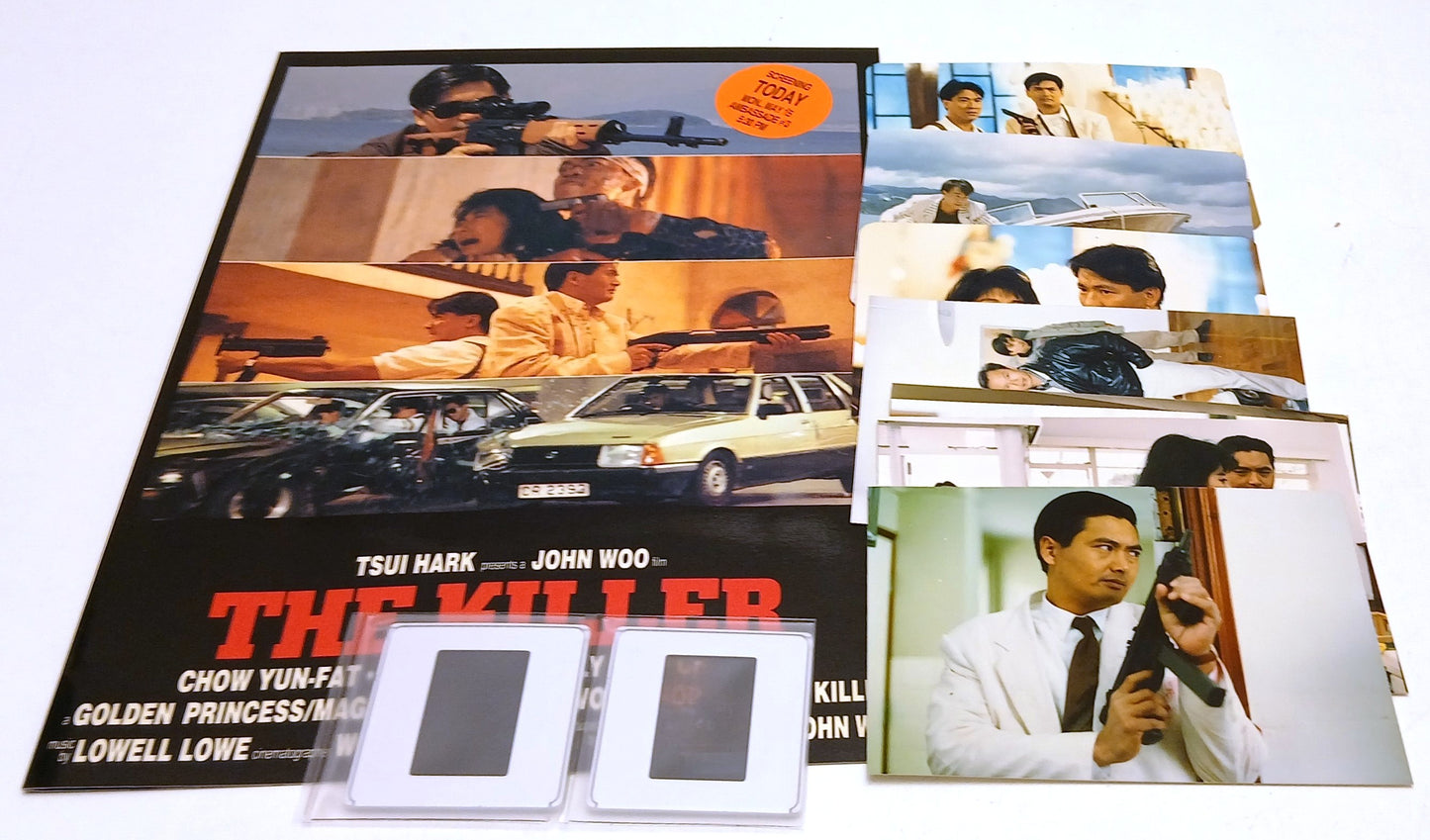 Pack servizio stampa film The killer - John Woo Chow Yun-Fat Danny Lee - RVSa857