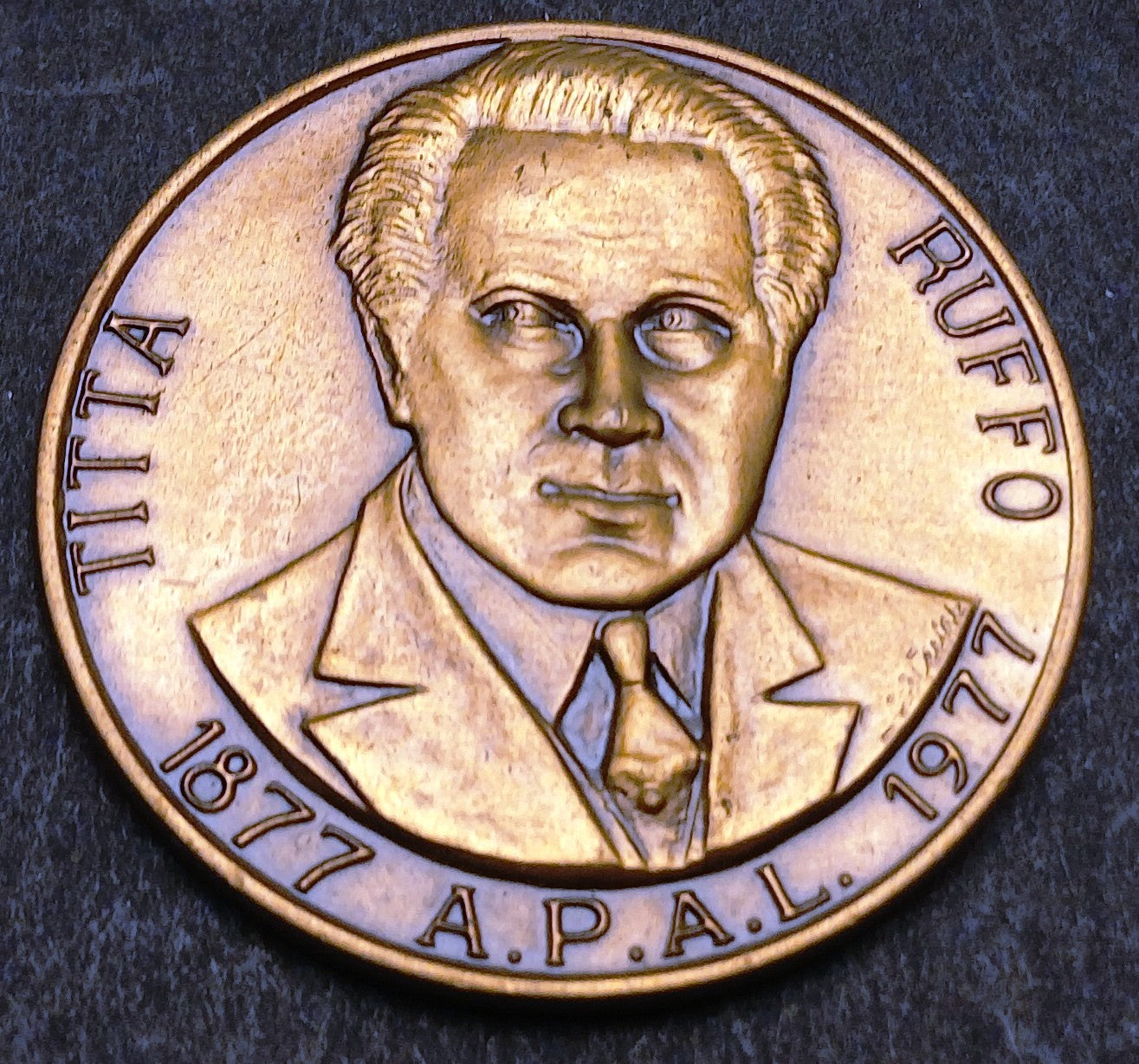 CB- Medaglia Titta Ruffo - 1677 - 1977 A.P.A.L. - GTTS241