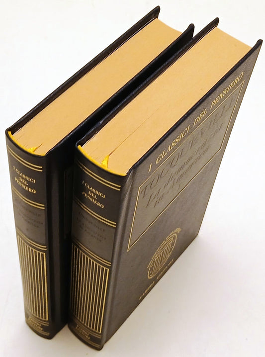 Democrazia in America 2 voll - Tocqueville - Fabbri Classici del pensiero - XFS