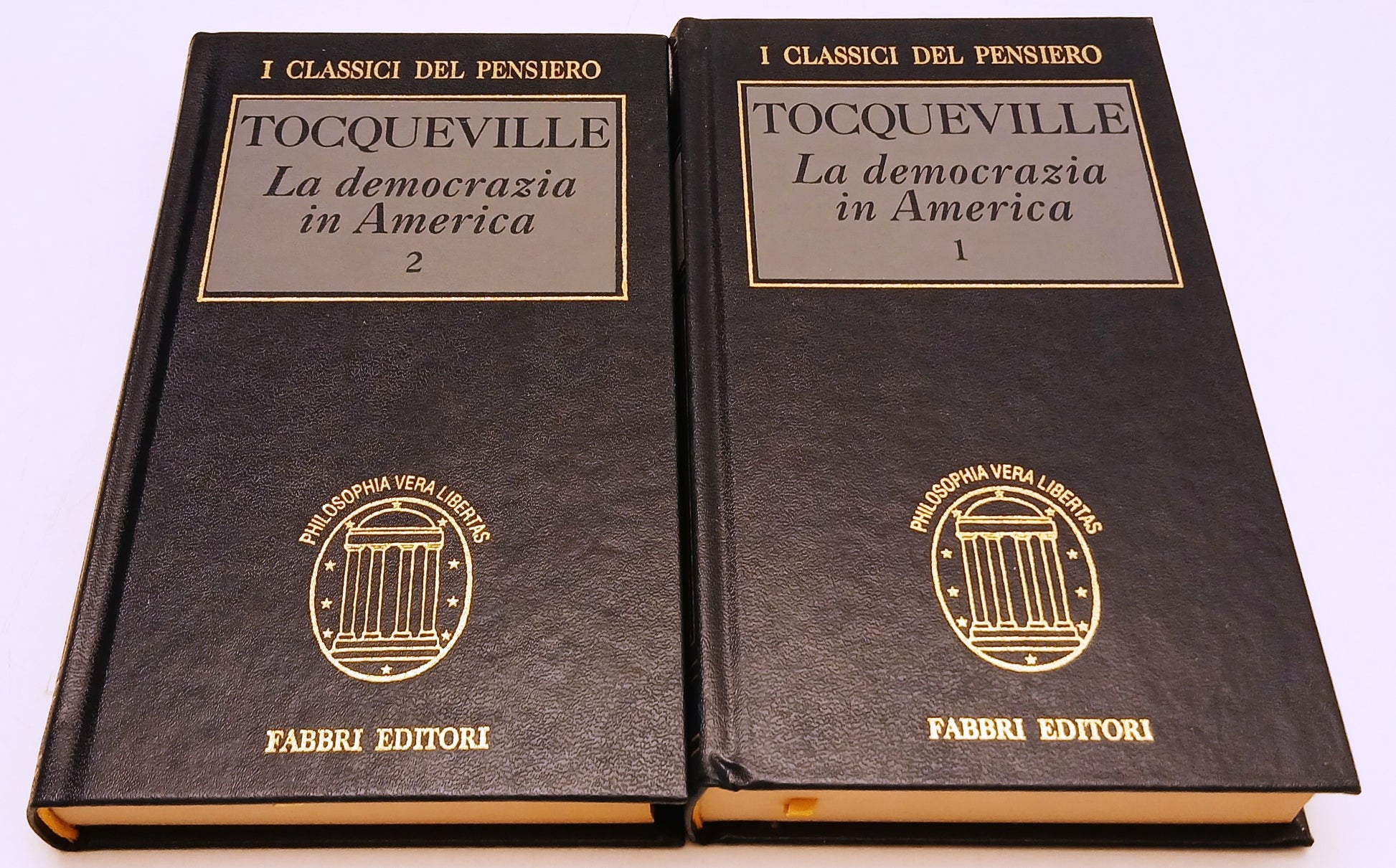 Democrazia in America 2 voll - Tocqueville - Fabbri Classici del pensiero - XFS