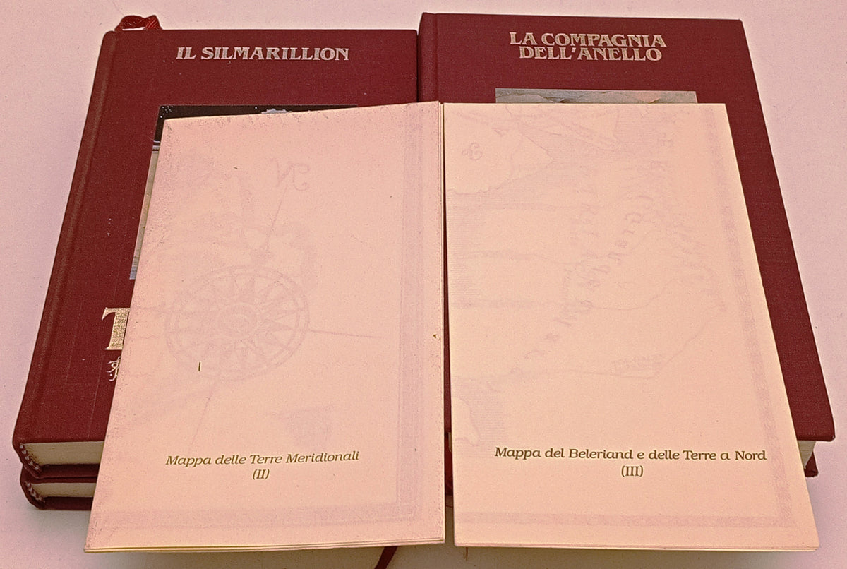 Il Signore degli Anelli + Il Silmarillion 4 volumi - J.R.R. Tolkien - CDE - XFS