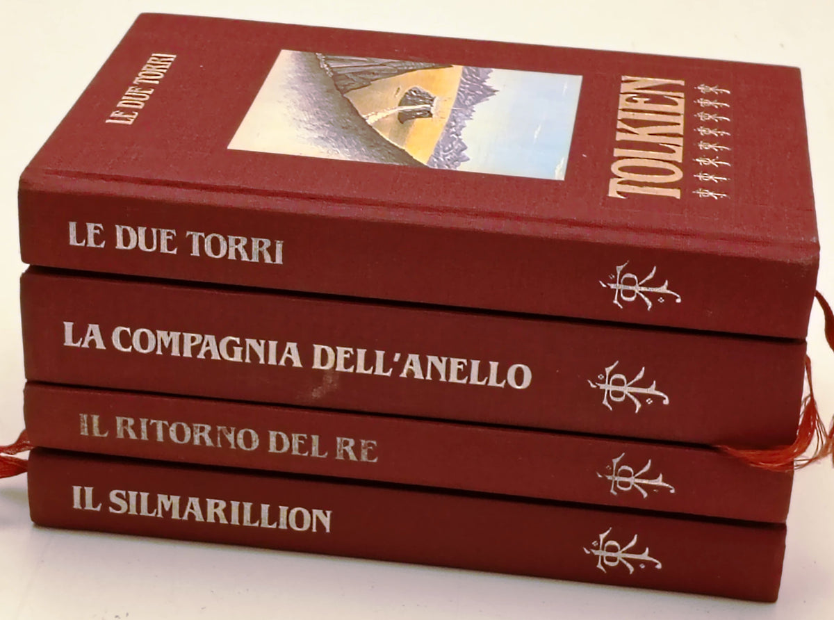 Il Signore degli Anelli + Il Silmarillion 4 volumi - J.R.R. Tolkien - CDE - XFS