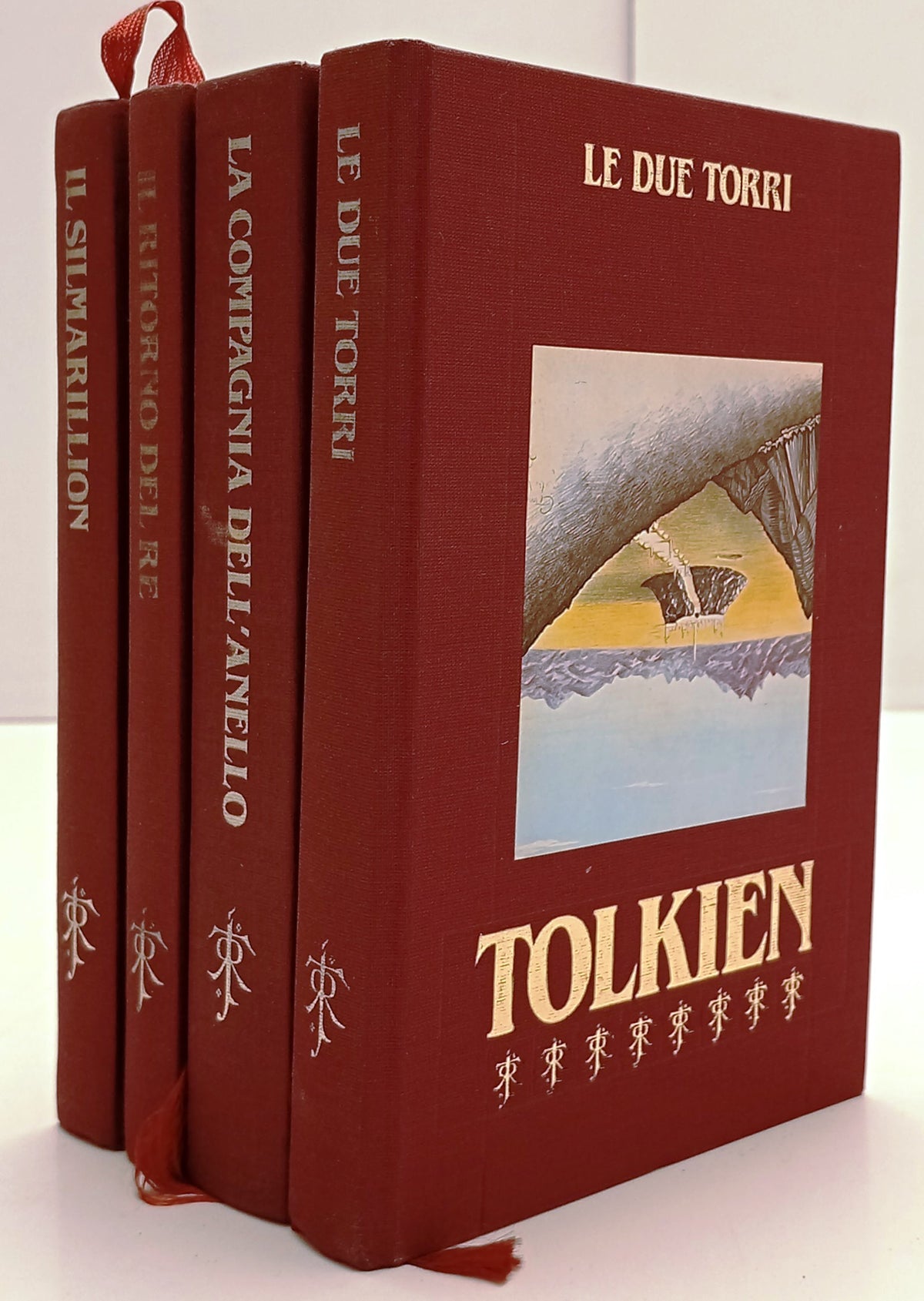 Il Signore degli Anelli + Il Silmarillion 4 volumi - J.R.R. Tolkien - CDE - XFS