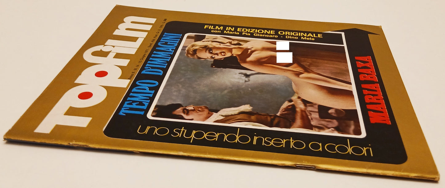 Rivista Topfilm 14 Tempo d'immagini Maria Pia Giancaro Dino Mele - 1971- RVSa827