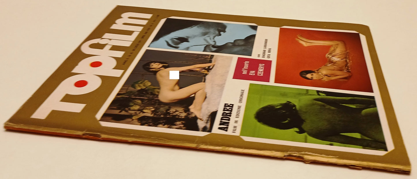 Rivista Topfilm 16 Andree Dagmar Lassander Gita Rena Eva Czemerys- 1971- RVSa824