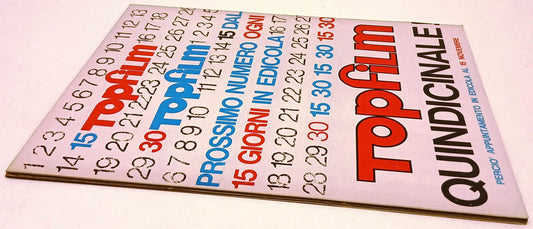 Rivista Topfilm 4 Donna invisibile Barbara Bouchet Ralli Gravina - 1970- RVSa821