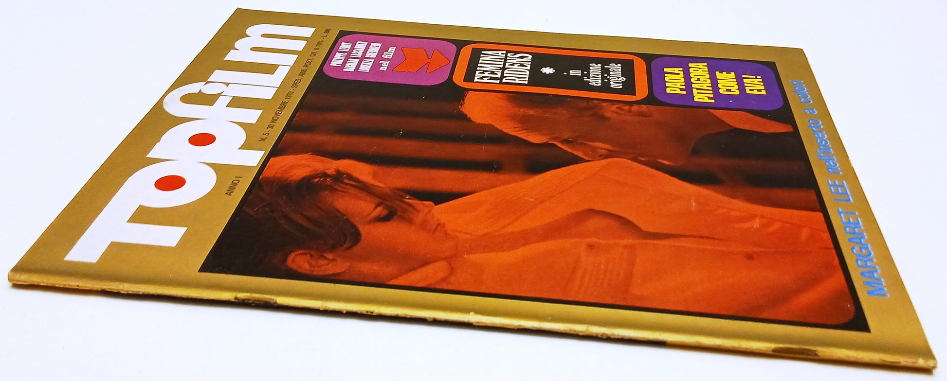 Rivista Topfilm 5 Femina Ridens Philippe Leroy Lassander Guerrieri- 1971-RVSa834