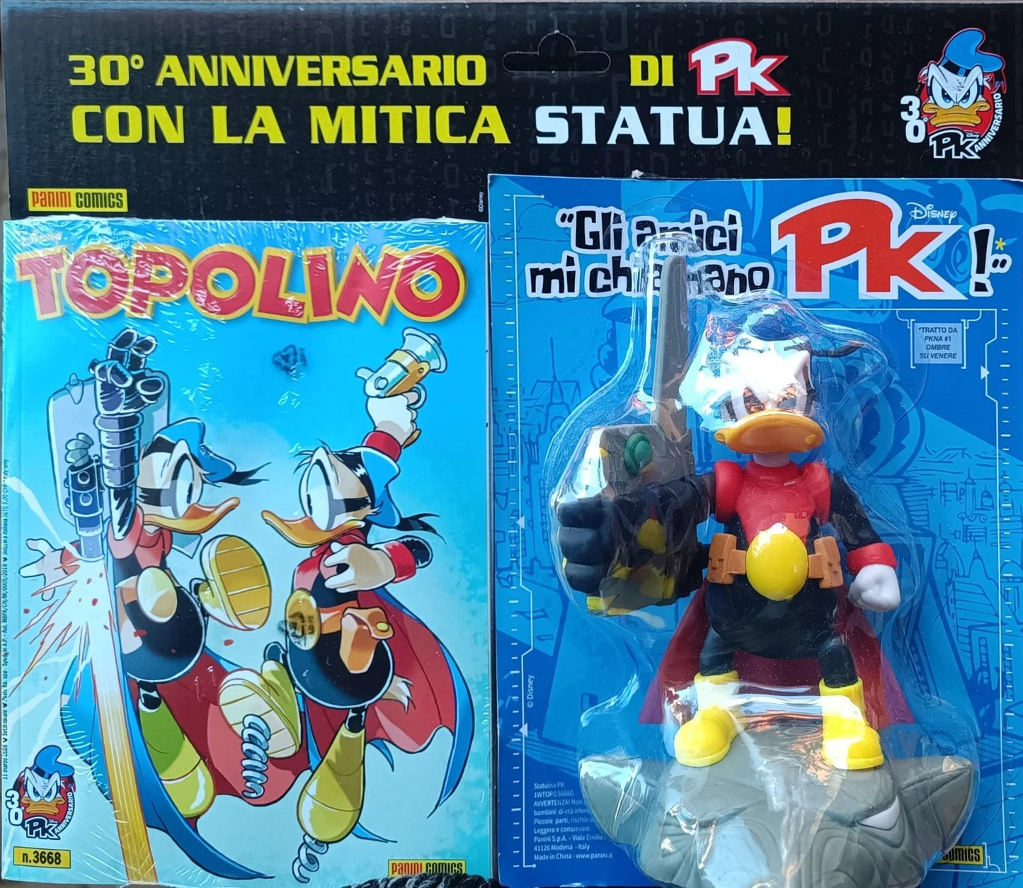 Topolino n.3668 con statua PK blisterato nuovo - Panini Disney - 2026 - C26