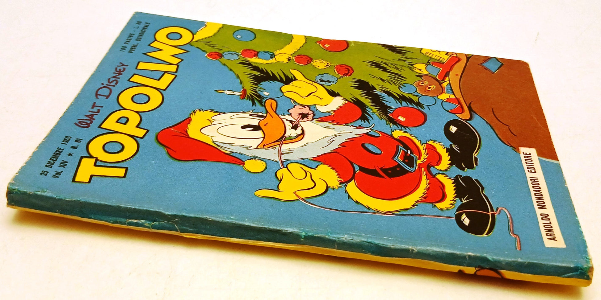 Topolino n.81 originale completo di bollino - Walt Disney Mondadori - 1953 - N25