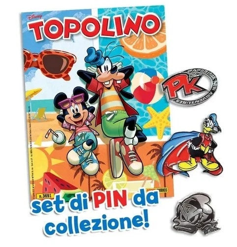 Topolino n.3691 Le Pin di PK blisterato - Panini Disney - L26