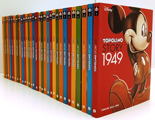 Topolino Story 1/30 completa 1949/1978 - Walt Disney - Corriere della Sera - M26