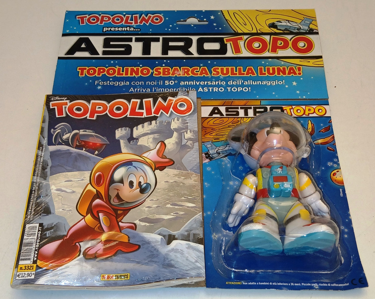 Topolino n.3321 blisterato con Gadget Astrotopo - Panini Disney - D26