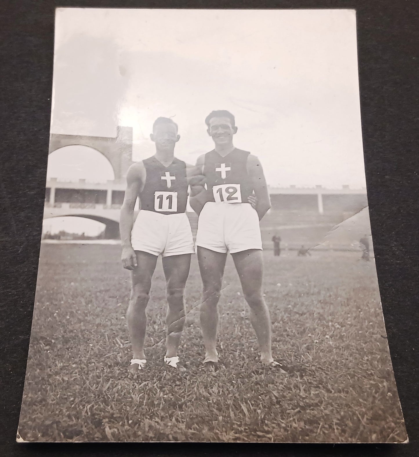 CV- Fotografia atleti corsa Torino Lione 1937 - RVSz164