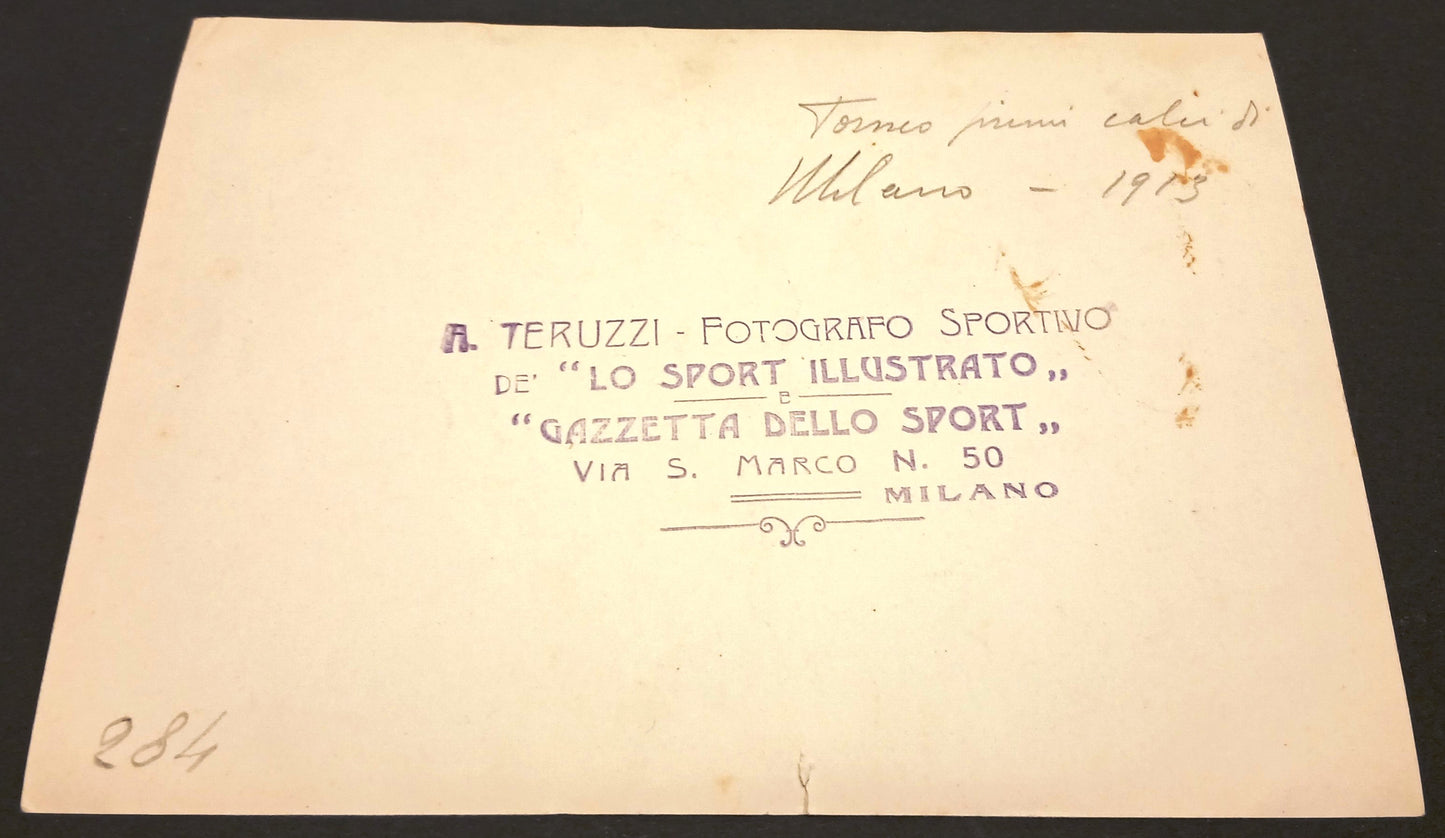 CV- Fotografia Torneo primi calci di Milano 1913 - RVSz159
