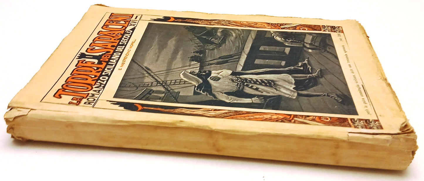La torre dei Saraceni Storia Pirati - Miserendino Morelli- Nardini- 1931- ZFS275