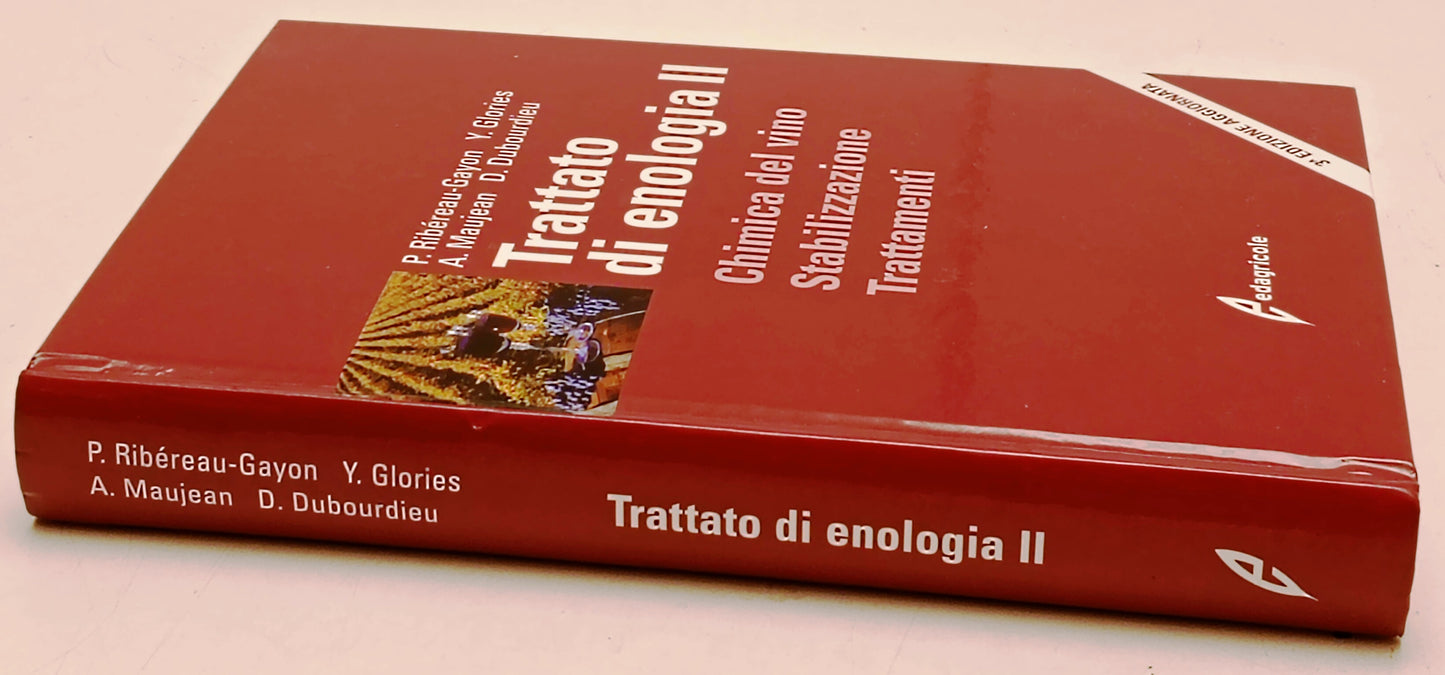 Trattato di Enologia II Chimica vino Stabilizzazione - Edagricole - YFS460