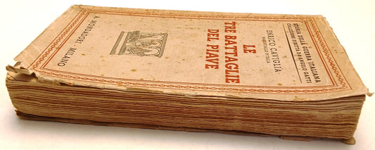 Le tre battaglie del Piave - Enrico Caviglia - Mondadori - 1934-XIII - ZFS230