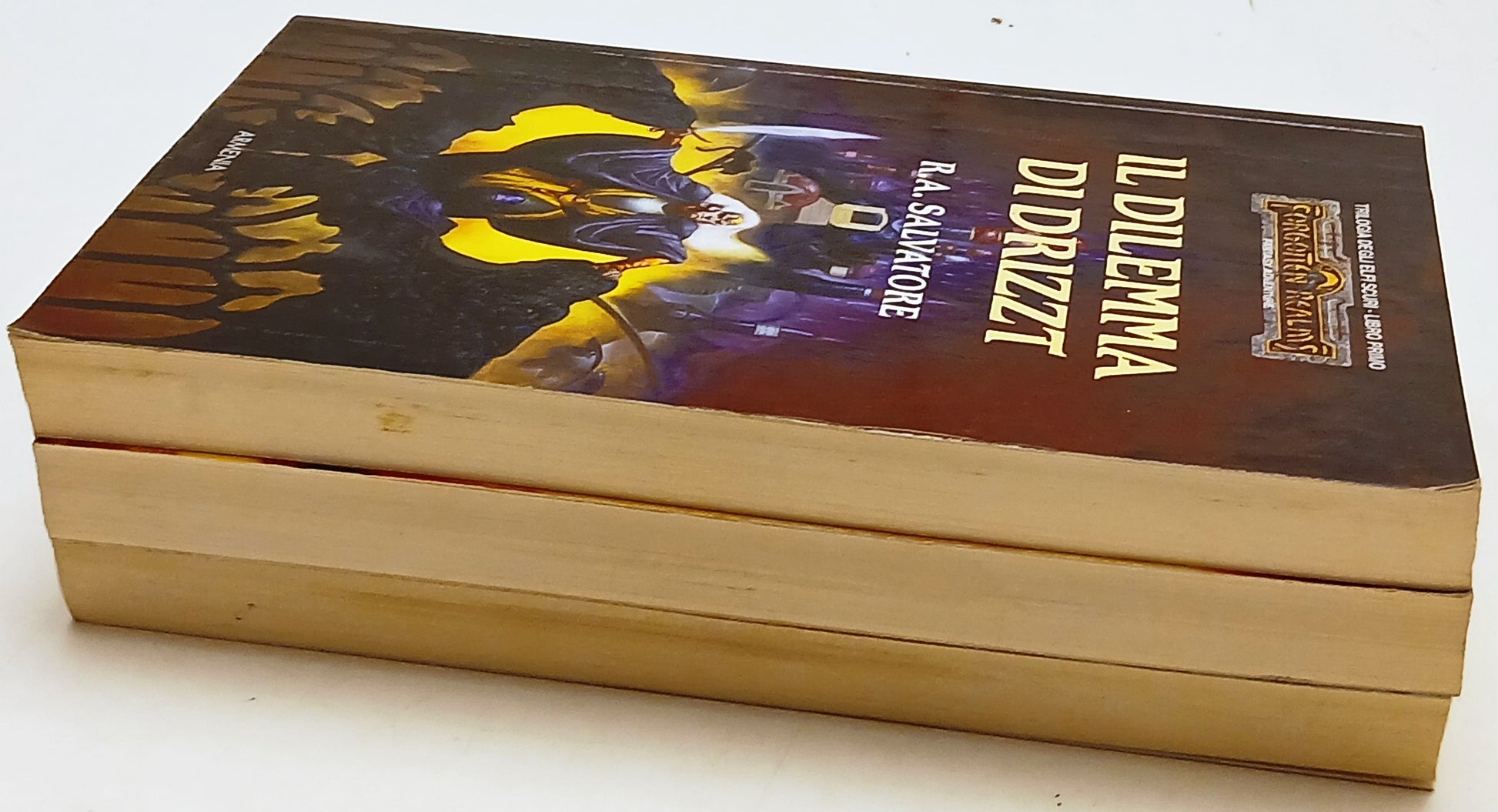 Trilogia degli Elfi Scuri 3 volumi Drizzt - R.A. Salvatore- Armenia Fantasy- XFS