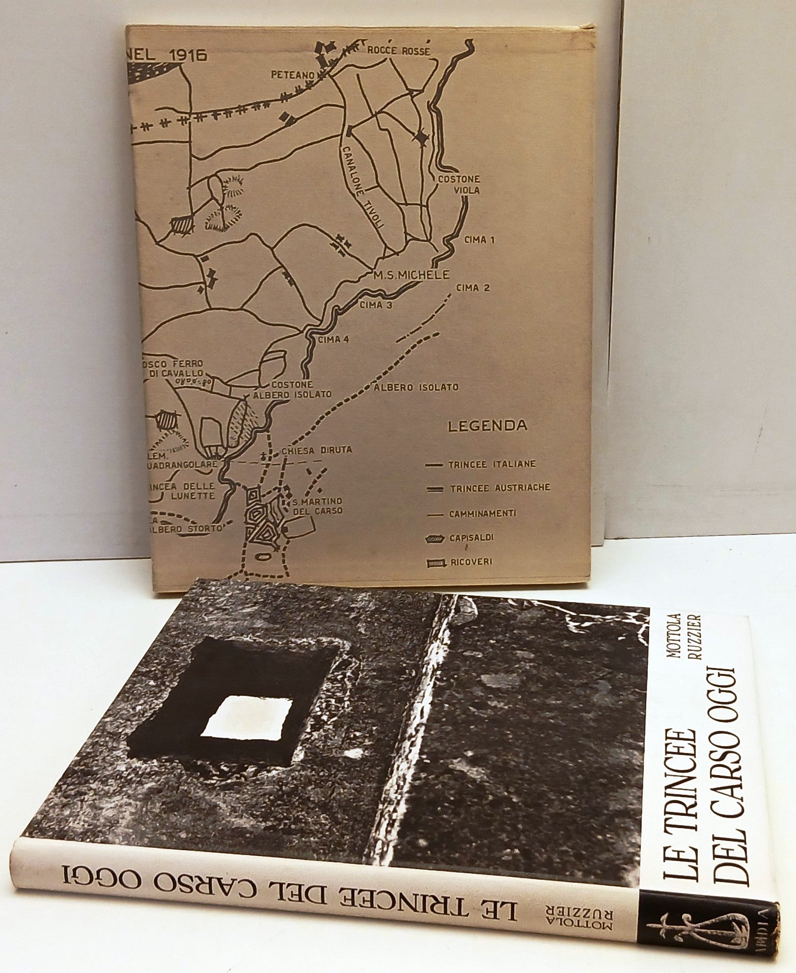 Le trincee del Carso oggi- Mottola Ruzzier- Editoriale Libraria - 1a ed.- YFS780