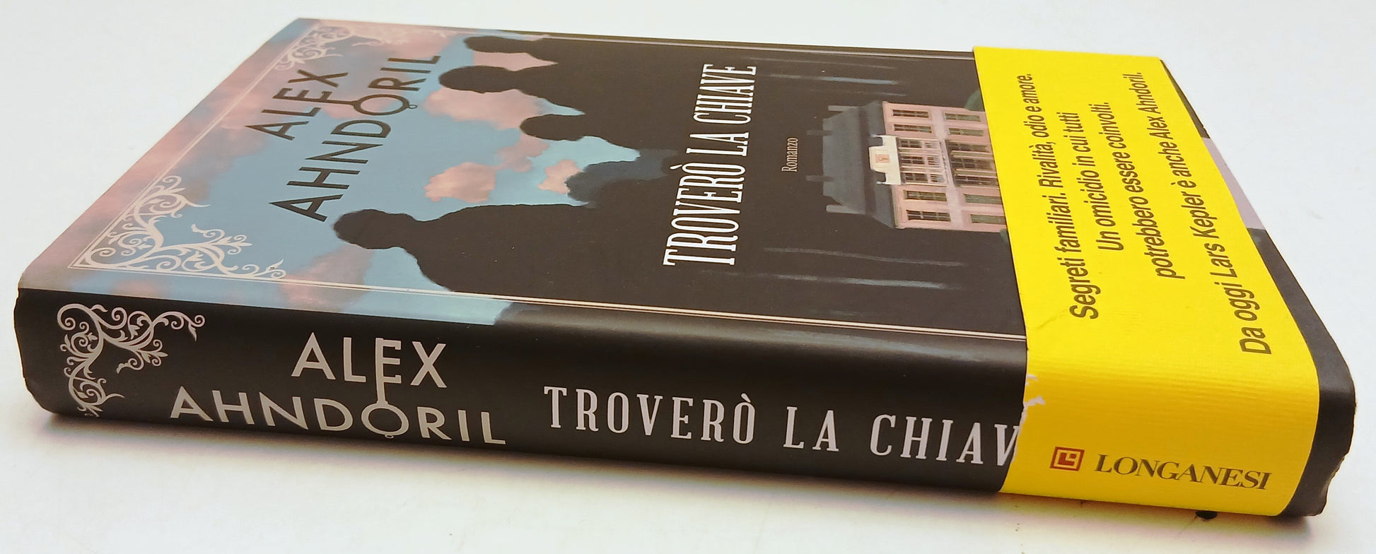 Trovero' la chiave - Alex Ahndoril - Longanesi - 1a ed. - con fascetta - ZFS212