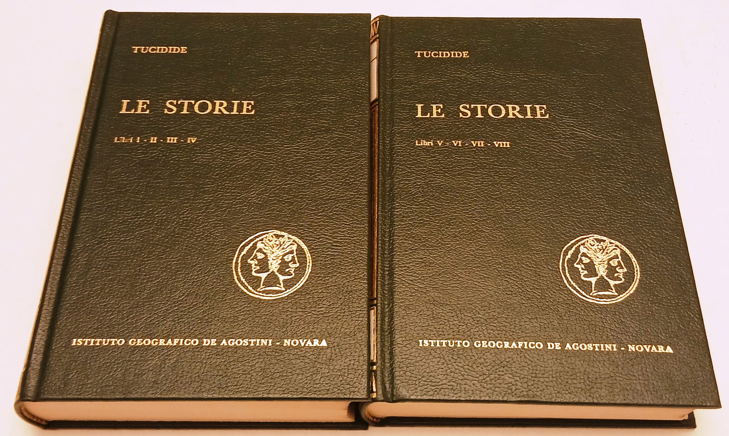 Le Storie Libri I/VIII 2 volumi - Tucidide - Ist. Geografico De Agostini- ZFS274