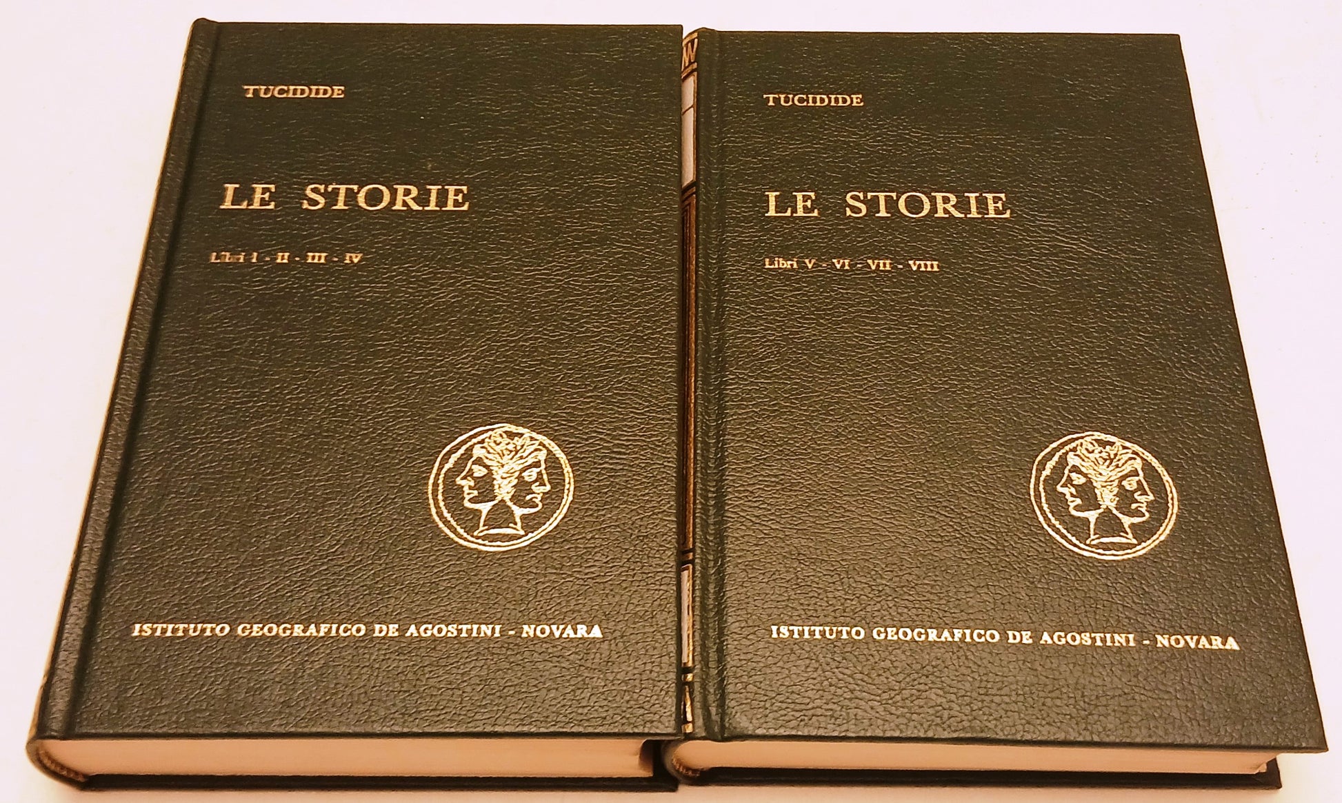 Le Storie Libri I/VIII 2 volumi - Tucidide - Ist. Geografico De Agostini- ZFS274