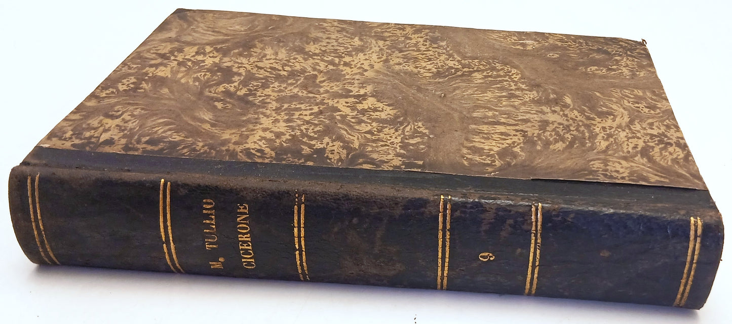 Le opere IX- Tullius Cicero- Antonelli Biblioteca Scrittori Latini- 1863- ZFS263